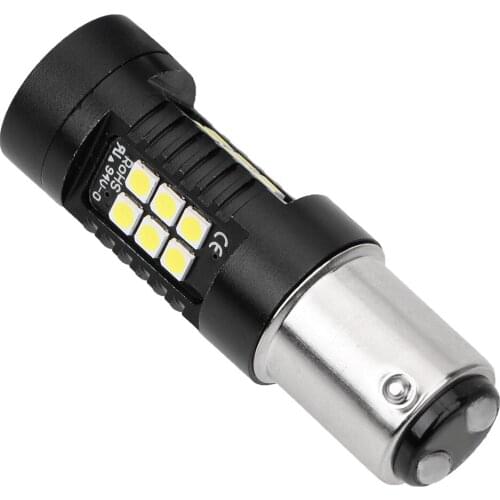 LEEPEE Rear Parking Bulbs DRL 3030 21SMD 1157 BAY15D P21/5W R5W 1156 BA15S P21W Auto Brake Reverse Lamp Car Turn Signal Light