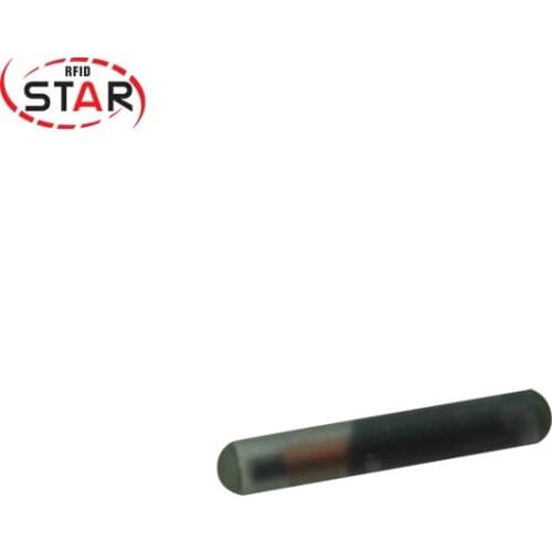 10pcs/lot 134.2KHz 1.4*8mm FDX-B Pet Microchips for dog fish cats cow sheep mouse cattle turtle