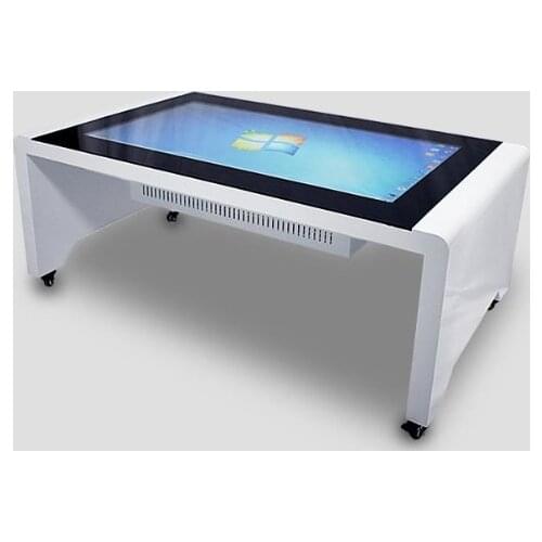 43 Inch PC built in Touch screen Interactive coffee Table smart network touch table with lcd screen