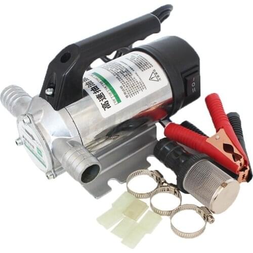 50L/min 12V/24V/220V Electric Automatic Fuel Transfer Pump For Pumping Oil/Diesel/Kerosene/Water, Small Auto Refueling Pump 12 V