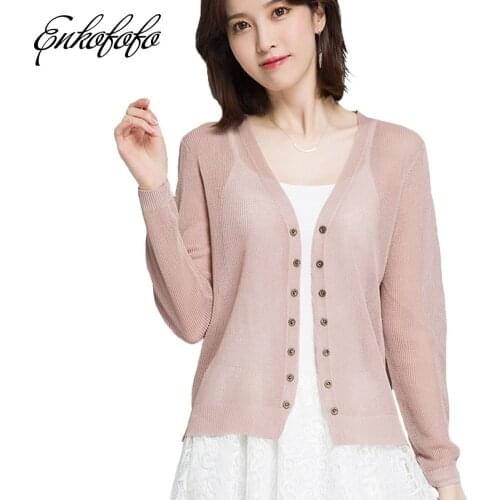 Женские летние кардиганы Enkofofo China At AliExpress