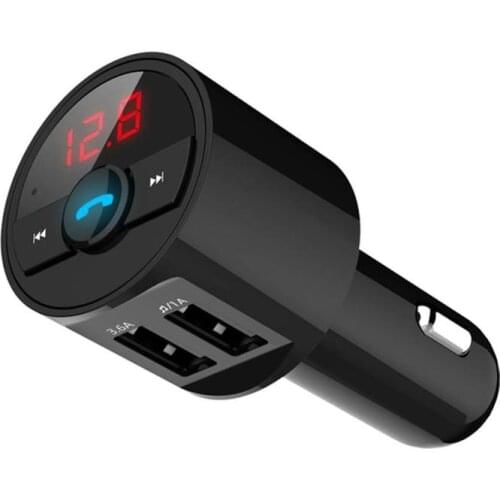 FM Transmitter USB Charger Bluetooth Car Kit FM Modulator Audio Music Mp3 Player Phone Wireless Handsfree Wholesale