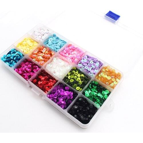 Juego de lentejuelas ultrafinas de colores para uñas, brillantina brillante, lentejuelas redondas, polvo mixto, decoración artís