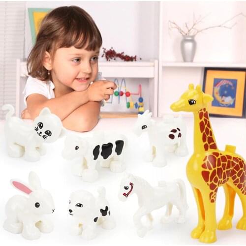 High Quality Children Building Blocks Toy Compatible with Large Particles Kids Early Learning Brain Training Puzzle Block Bricks