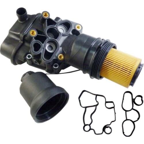 YCWIN Engine Oil Filter Housing Assembly 06F 115 397H For VW Golf Eos GTI Audi A3 A4 A4 Quattro TT 06F115397J, 06F115397F