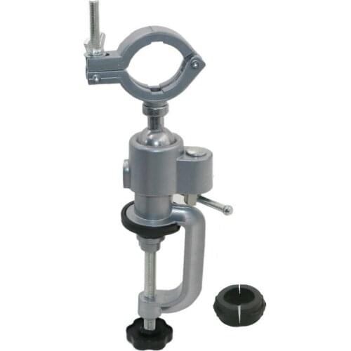 2 In 1 Table Vise Bench Clamp 360 Clamp Table Grinder Holder Drill Dremel for Rotary Tool Craft Model Tools Metal Working Tool