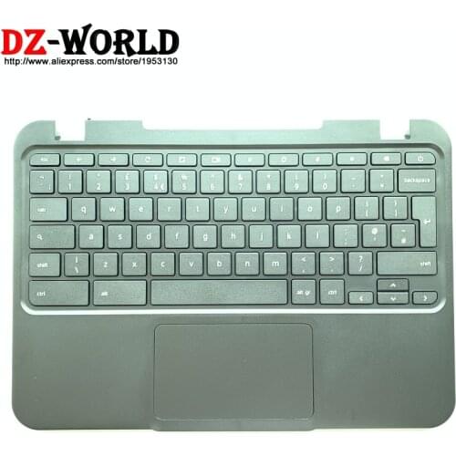 New Palmrest black Upper Case With GB UK English Keyboard Touchpad for Lenovo N22-20 Chromebook Laptop C Cover 5CB0L06838