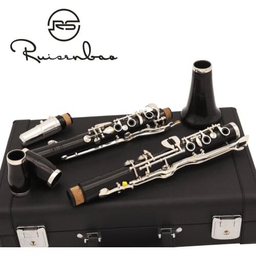 Professional ebony clarinet German G tone 20 Keys woodwind instrument