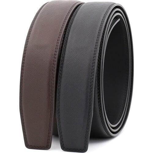 3.1cm Wide new Luxury Belts Men High Quality Male Strap Genuine Leather Waistband Ceinture Homme Leather mens Belt Stripe