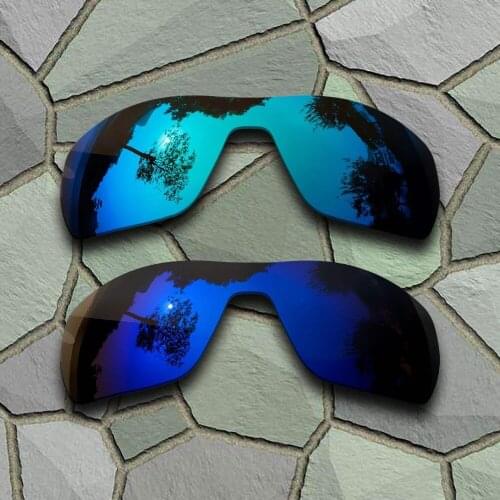 Sky Blue&Violet Blue Sunglasses Polarized Replacement Lenses for Oakley Offshoot