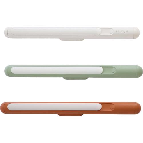 LED Makeup Mirror Vanity Light Rechargeable Dormitory Reading Table Portable Wall Lamp Bedside Clip Strip Repair Night Light