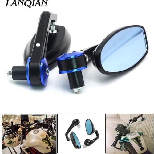 7/8" 22mm Universal Motorcycle Mirror View Side Rear Mirror For honda hornet dio cbr cbr 600 rr cbr 600 f4i cb500x