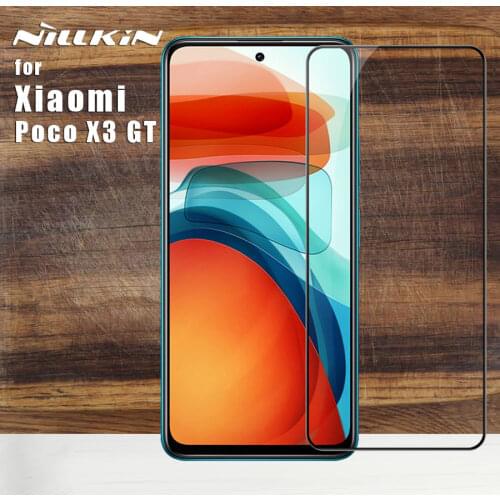 Nillkin for Xiaomi Poco X3 GT 5G Tempered Glass CP Plus Full Cover 2.5D 9H Screen Protector for Poco X3 GT