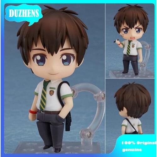 100% Original:Kimi No Na Wa Tachibana Taki Q version figma PVC Action Figure Anime Figure Model Toys Figure Collection Doll Gift