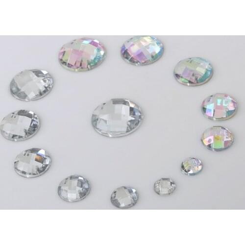 100pcs Pick Size 8-20mm Pearl Wedding Diamond Buttons Factor Outlets Rhinestones Buttons DIY Hair Accessory Decorative Buttons