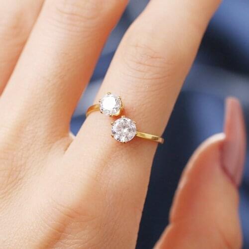 Cacana Rings With Diamonds