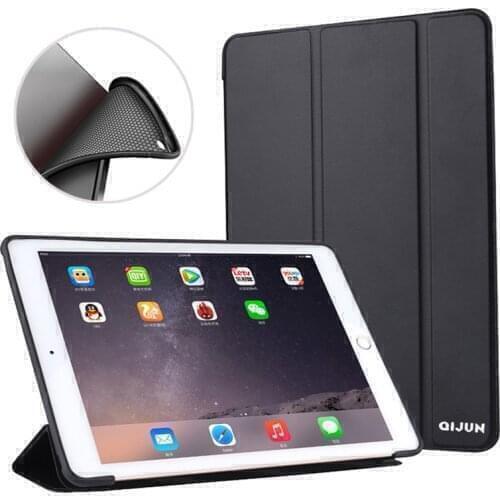 Case For iPad 2 3 4 9.7'' Ultra Slim Leather Smart Soft TPU Back Cover For ipad 4/3/2 ipad4 ipad3 9.7'' Black Blue Auto Sleep