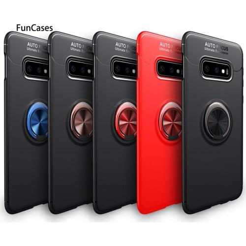 Cases Unicorn For Samsung S10 Rotate Freely Bracket Covers Galaxy S10 Plus S21 S20 Ultra 5G S10E Lite S20 FE Soft TPU s20Fe