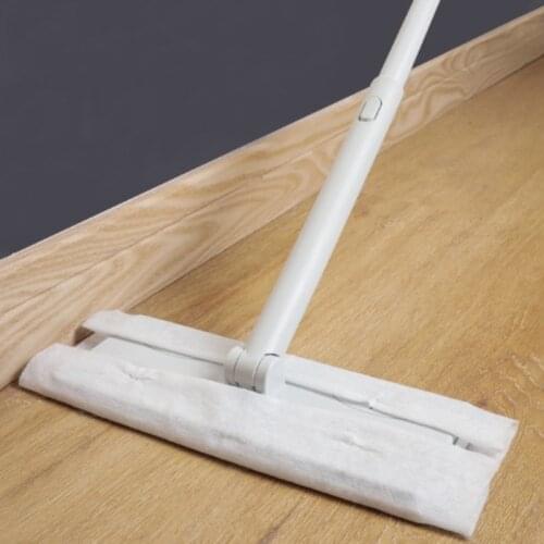 Electrostatic Dust Collector Mop Disposable Vacuum Paper Floor Wipes Thread Flat Mop Home Cleaning Tool For Home U3