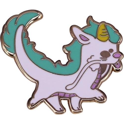 Haku the River Dragon Enamel Pin Spirited Away Fanart brooch Cute Homage to Studio Ghibli Movies Magic