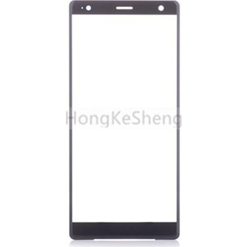 Custom Front Glass for Sony Xperia XZ2 Liquid Black