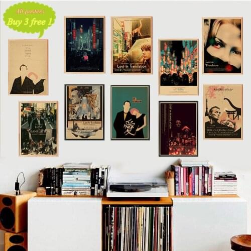 Lost in Translation Scarlett Johansson Classic Movie Art Paintings Wall Pictures For Living Room Home Decor