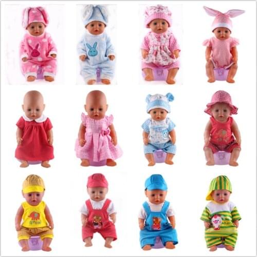 15 Styles Doll Clothes Cute Animals Fruits Patterns Nightgowns For 18 Inch American Doll & 43 Cm Baby Doll For Our Generation