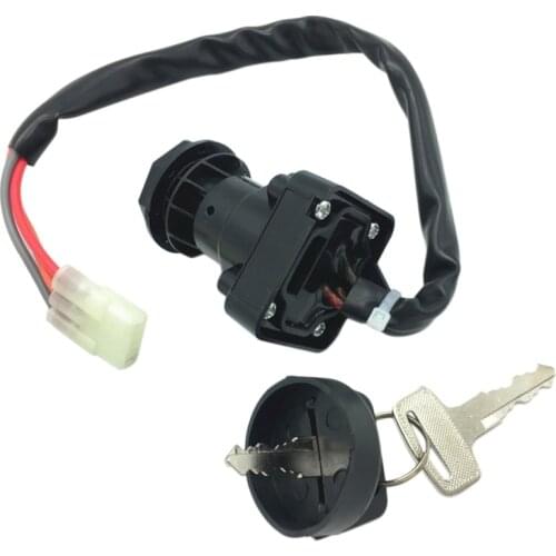 Motorcycle Ignition Key Switch for Kawasaki KFX 400 2005 2006 Arctic Cat DVX400 2004