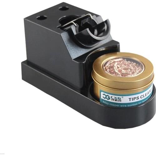 CXG Stand for soldering iron with Tip Cleaner Brass Wire and Sponge Soldering stand soldering bracket L009
