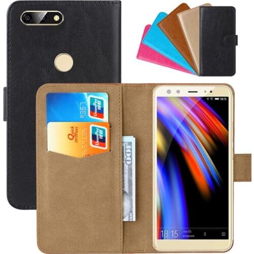 Luxury Wallet Case For BQ BQ-6000L Aurora PU Leather Retro Flip Cover Magnetic Fashion Cases Strap