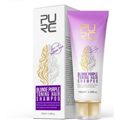 Hair Sulfate Free Color Treated Shampoo For Blonde Hair Revitalize Blonde Bleached & Highlighted Blonde Purple Hair Shampoo