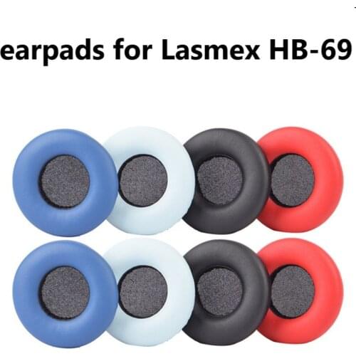 Replacement Earpads Cushion Cover for Lasmex HB-69 Headphone High Quality Soft Comfortable Earpads for Lasmex HB-69