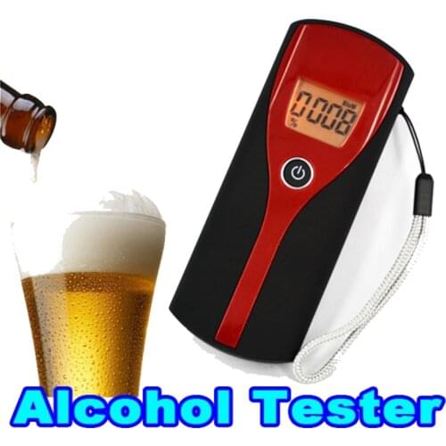 New Alcohol Breath Alert Breath Tester LCD Display with audible alert Quick response The Parking Breathalyser