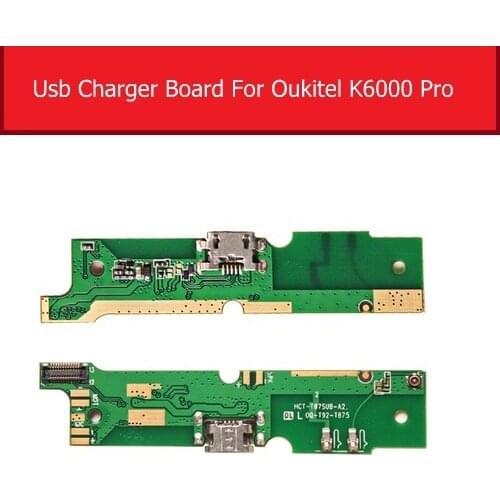 Usb Charger Jack Prot Board For Oukitel K6000 Pro Chargring USB Plug Dock Board Replacement Repair Parts