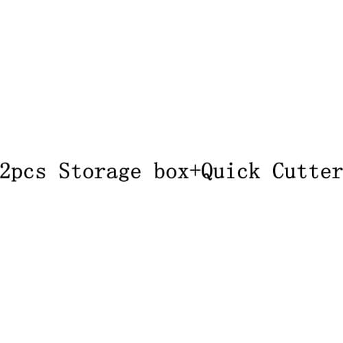 2pcs Storage box+Multi-Functional Stainless Steel Vegetables Fruits Quick Cutter