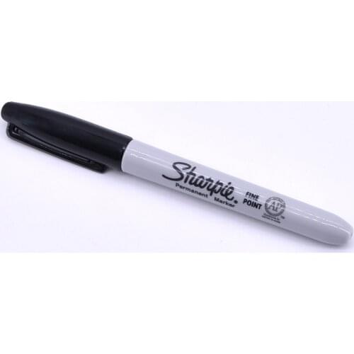 1pc Sharpie Pen Normal Pen not Gimmick Pen Black Marker Pen for Magician Magic Accessories Close Up Tricks Accessory