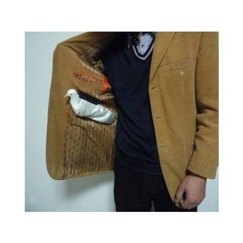 1Pcs Dove Pocket/Dove Bag/Dove Holder(black/white/red)Magic Tricks Amazing Close Up Magic Accessory Dove Magic Easy To Do Learn