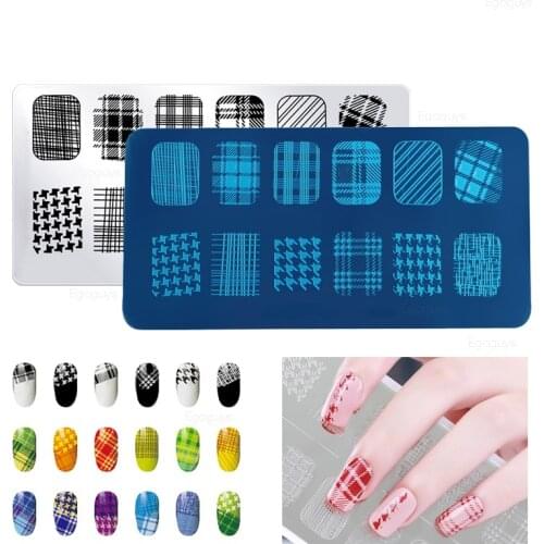 1 Pcs Nail Stamping Plates Template Flower Nail Art Stamp Stamping Image Plate Printing Stencil Nails Tool For Polish Gel