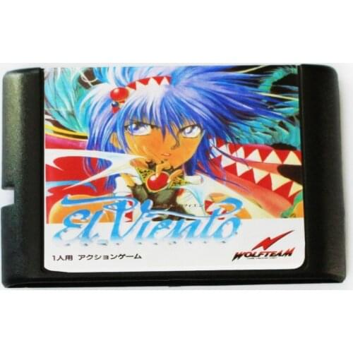 El Viento 16 bit MD Game Card For Sega Mega Drive For SEGA Genesis