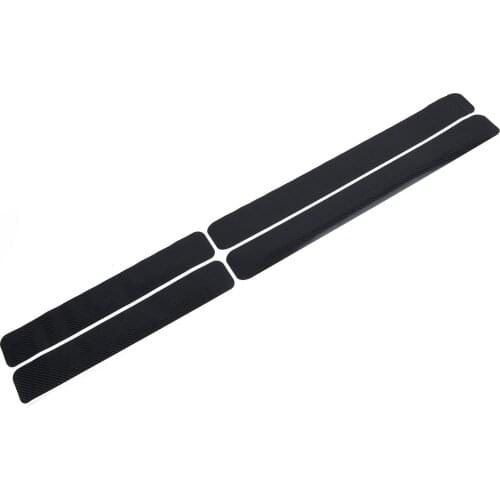 Replacement Door Sill Stickers 4Pcs Carbon Fiber Car Scuff Accessories