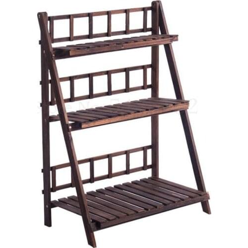 600 Succulent flower rack rack indoor living room balcony decoration solid wood multilayer flower shelf flower pot rack simple