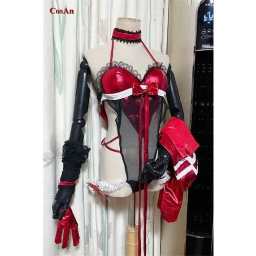 Anime DARLING In The FRANXX 02 Cosplay Costume Bride Flower Wedding Red Bunny Girl Activity Party Role Play Clothing Custom-Make