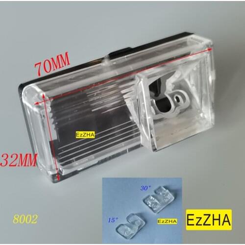 EzZHA Car Rear View Camera Bracket License Plate Lights for Toyota Reiz Land Cruiser 120 Prado LC100 LC200