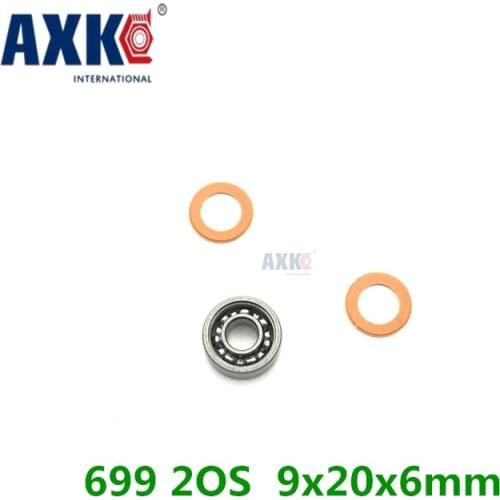 Free Shipping s699 2rs CB 619/9 SI3N4 Ball 9x20x6mm Stainless Steel Hybrid Ceramic Bearings/Fishing Reel Bearings 699 2OS