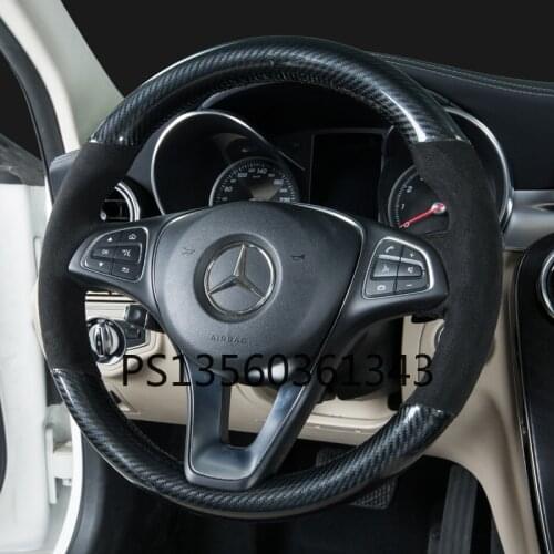 Suitable for Mercedes-Benz S-Class C260L E300l A200 Glc260l Gla hand-sewn steering wheel cover leather grip cover