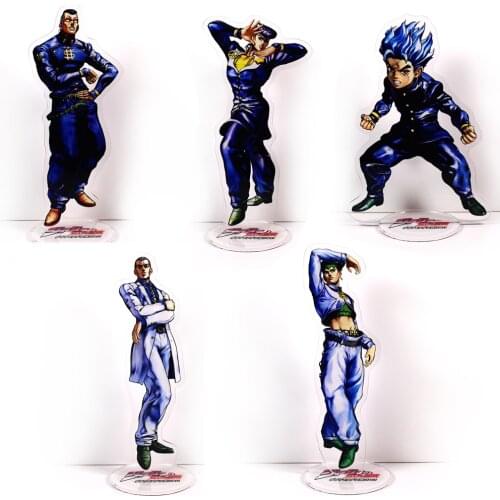 JOJO JOJOs Bizarre Adventure Josuke Koichi Okuyasu Rohan Yoshikage GM acrylic stand figure model plate holder topper anime