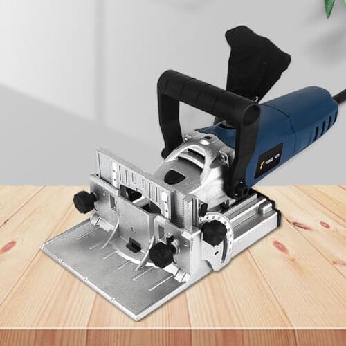 Electric Tool Woodworking Slot Puzzle Machine Groover Copper Motor Biscuit Jointer Diy Woodworking Jointing Machine