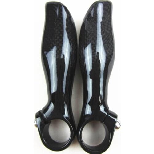 Small Auxiliary Handlebar Mountain road bicycle bike full carbon fibre Auxiliary handlebar bar ends end bike parts BE0002