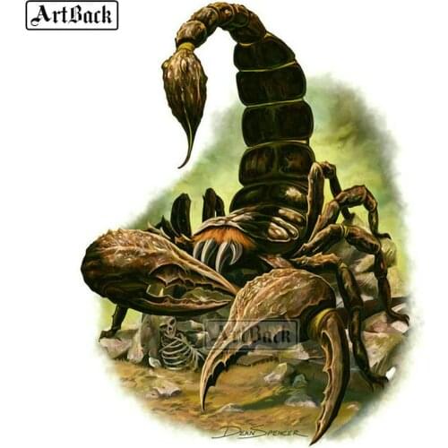 New arrival 5d diy diamond painting poisonous scorpion picture full square diamond embroidery home decoration rhinestone sticker