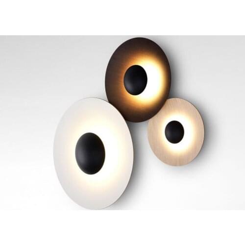 New Postmodern simple creative wall light led bedroom bedside decoration Nordic designer living room corridor hotel wall lamps
